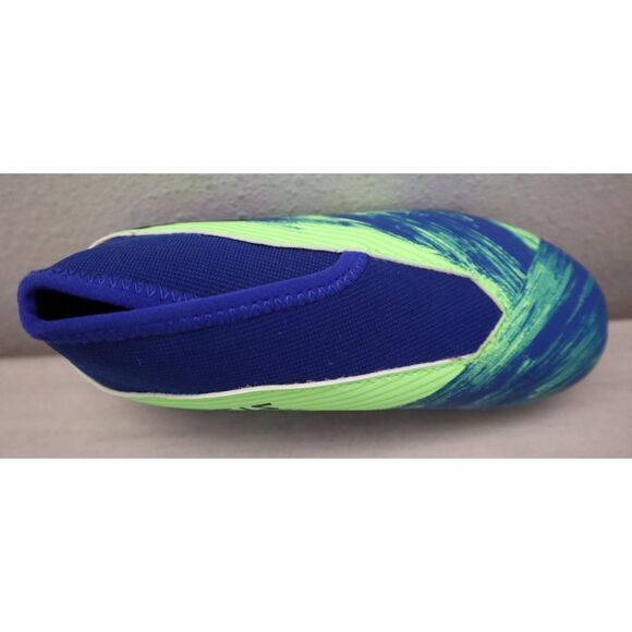 adidas FV2912 Youth Sz 10.5K Blue/Green Nemeziz 19.3 Firm Ground Soccer Cleats - Picture 8 of 13